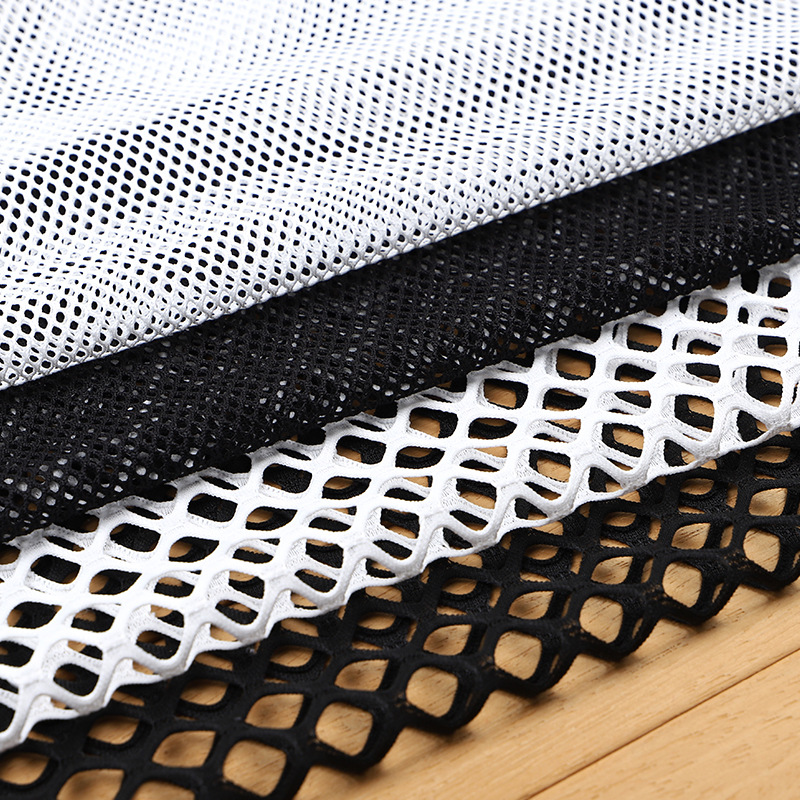 Crystal Mesh Fabric - 大きなダイヤモンドメッシュ生地,50cm x 160cm,漁網,パンツの日曜大工,肩の装飾