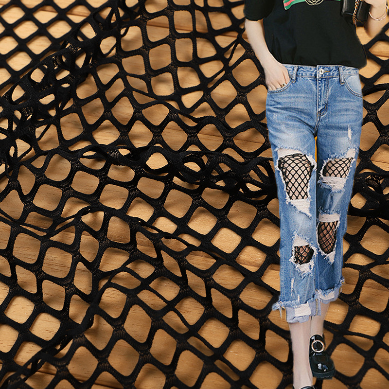 大きなダイヤモンドメッシュ生地,50cm x 160cm,漁 - Crystal Mesh Fabric のレビューと価格