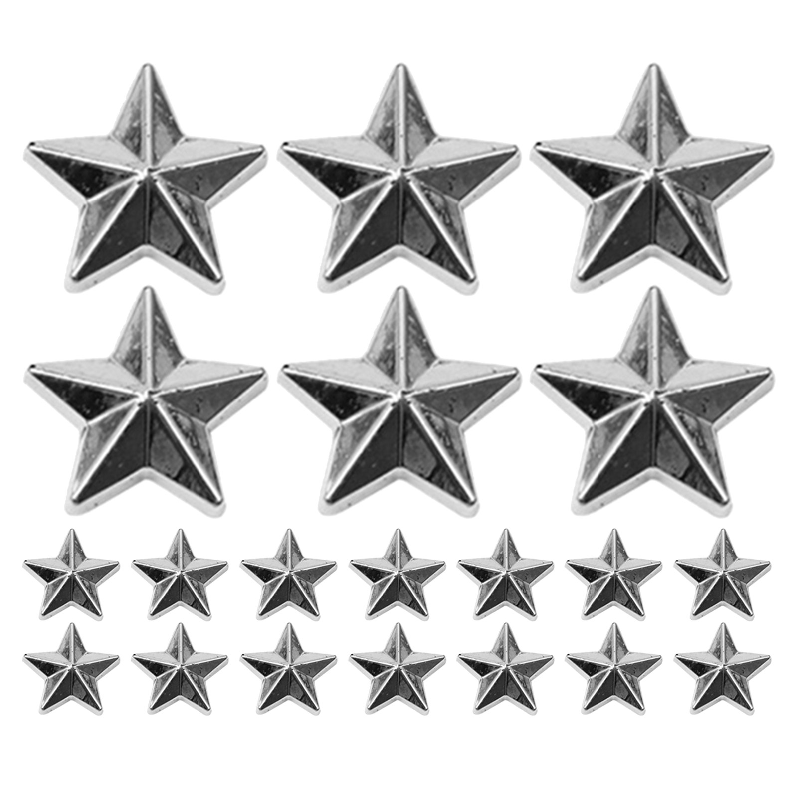 300個入り フラットバック アクリル製 スターデコレーショ - Embellish Craft のレビューと価格